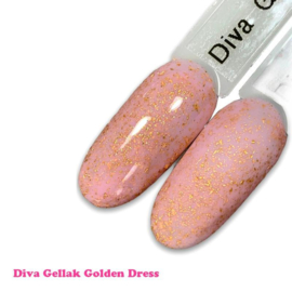 Diva Gellak Golden Dress - The Diva Boutique Collection