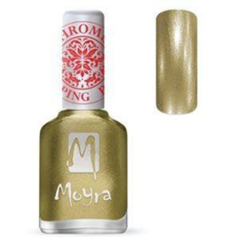 Moyra Stamping Nail Polish Chrome Gold 12ml sp24 *
