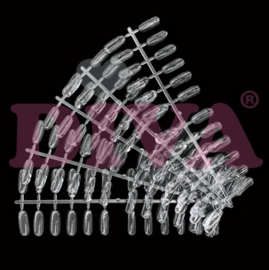 Nail art Display Tips Clear 120 stuks voor Diva Color Book