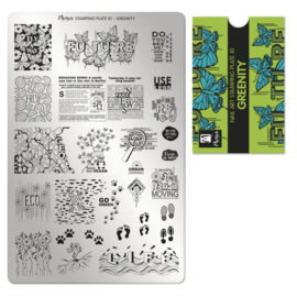 Moyra Stamping Plate 081 Greenity