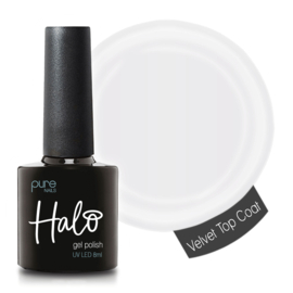 Halo Gel Polish 8ml Velvet Top Coat - No Wipe