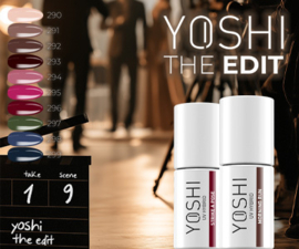Yoshi Gelpolish The Edit Collection - 10x6ml + Gratis Color Pop Stickers