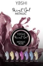 YOSHI Paint Gel Metallic Collection - 7 x 5ml - HEMA Free - TPO Free