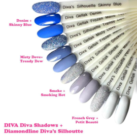 Diva Gellak Diva Shadows French Grey - 10ml - Hema Free
