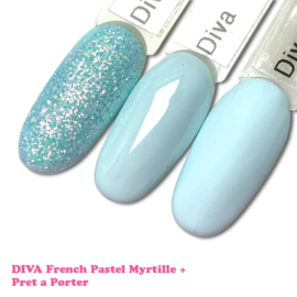 Diva Gellak French Pastel Myrtilles - 10ml - Hema Free