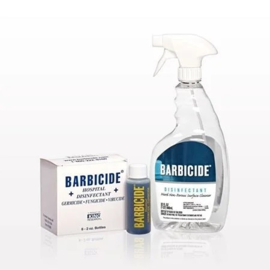 Barbicide desinfectie spray 6 x 60ml bullets + lege navul spray
