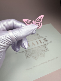 Gants Soft Nitrile Glamour Lila - Small