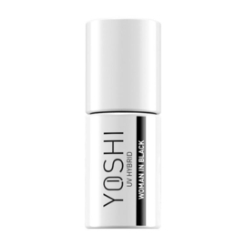 Yoshi Gelpolish Essence - Woman in Black 6ml - 605 (zwart)  - TPO Free