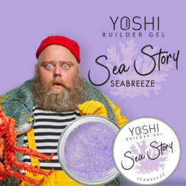 Yoshi Sea Story Seabreeze - 15ml - Glitter Effect  - Low Heat -  TPO Free