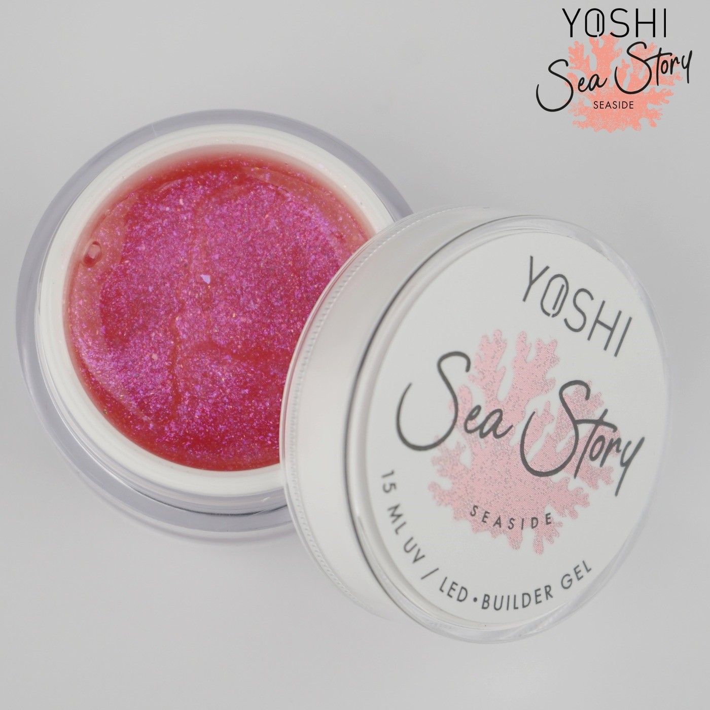 Yoshi Sea Story SeaSide - 15ml - Glitter Effect  - Low Heat -  TPO Free