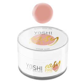 Yoshi Easy PRO GEL UV LED Cover Nude - 15ml - Self Leveling - Low Heat  - TPO Free