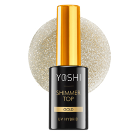 Yoshi Top Shimmer Gold - No Wipe 10ml - Hema Free - TPO Free