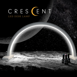Halo Crescent LED-tafellamp - Half Moon