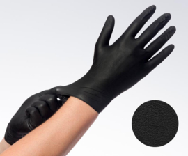 Soft Nitril Easyglide Zwart handschoenen - Medium