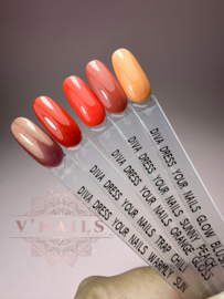 Diva Gellak Orange Gloss 15 ml