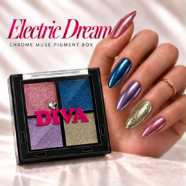 Diva Pressed Powder Palette - Electric Dream