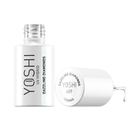 Yoshi Gelpolish Essence - Dazzling Diamonds 6ml - 609 (pearl / blue mist)  - TPO Free