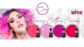 Diva Gellak Diva's Cotton Candy Collection - 10ml -  Hema Free