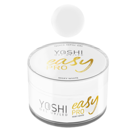 Yoshi Easy PRO GEL UV LED Milky White - 50ml - Self Leveling - Low Heat