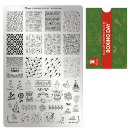 Moyra Stamping Plate 085 Boxing Day