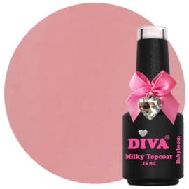 Diva Milky Topcoat  Babyboom- No Wipe 15 ml