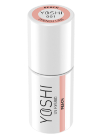 Yoshi Gelpolish French Line - Peach 6ml - 001 - Semi Transparant - TPO Free