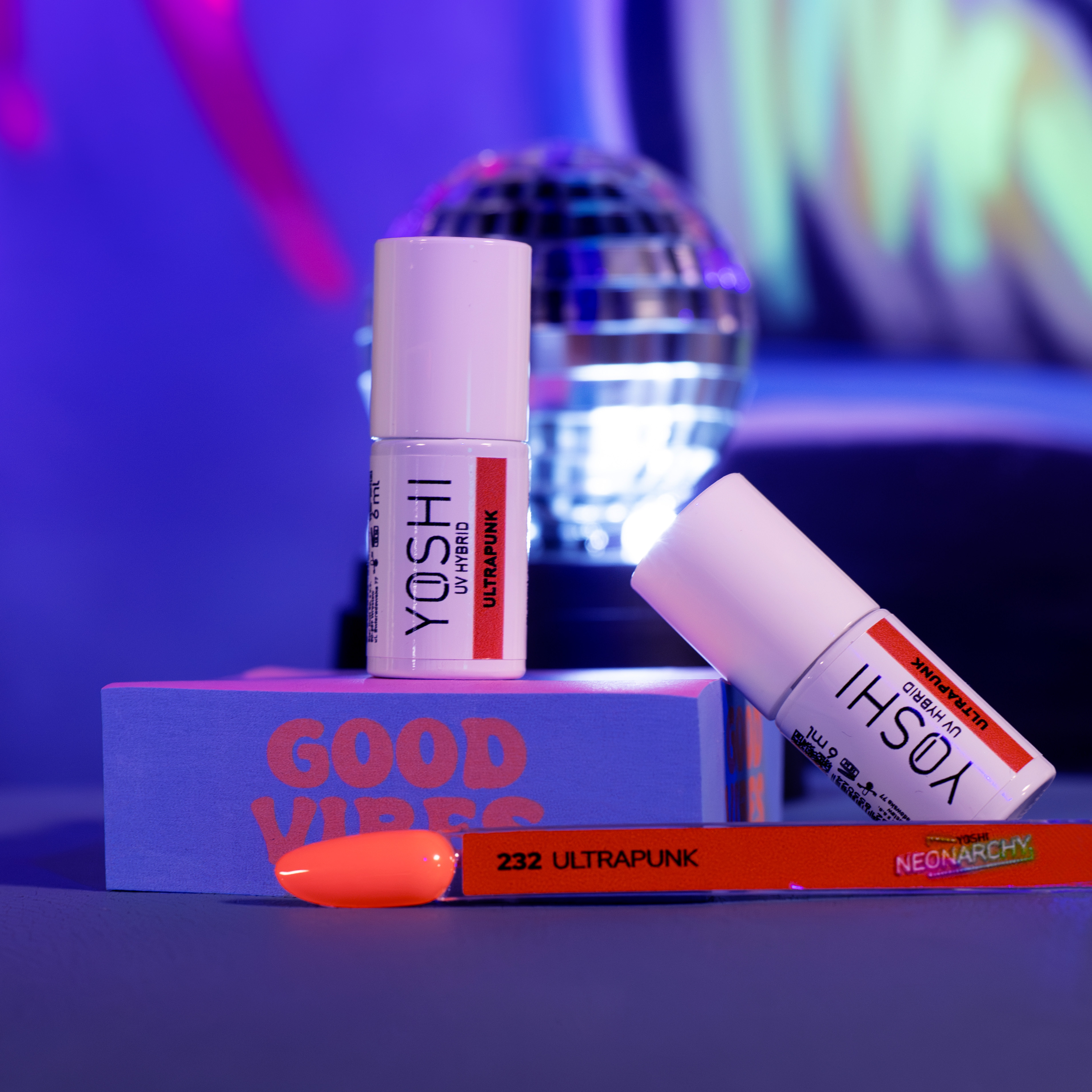 Yoshi Gelpolish Neonarchy 232 Ultrapunk 6ml - Hema Free - TPO Free