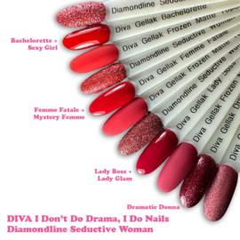 Diva Gellak I Don't Do Drama, I Do Nails Collection - 4x10ml - Hema Free  - TPO Free