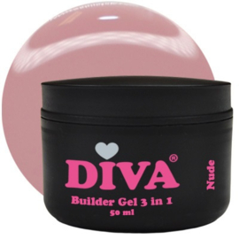 DIVA Builder Gel LOW HEAT 3-in-1 Nude 50ml