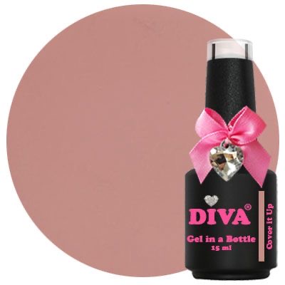 Diva Gel In A Bottle Glamour Nail Gallery Elegant Cover It Up 15ml - Hema Free - TPO Free
