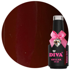 DIVA Gellak Lust in a Bottle Madness Love 10ml  - Hema Free - TPO Free