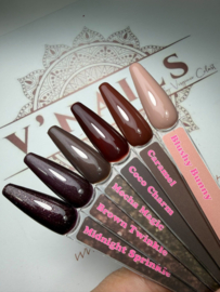 Diva Gellak Brown Rebel Diva Edition Collection - 6 x 10 ml + Gratis Color Pop Stickers