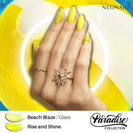Beach Blaze - Paradise Collection -7.2 ml -  8526-7 - Glass Gel