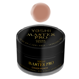 Yoshi Master PRO Gel UV LED Cover Peach -50ml - Self Leveling  - Low Heat - TPO Free