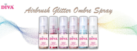 Diva Airbrush Glitter Ombre Spray 2 - 5gr