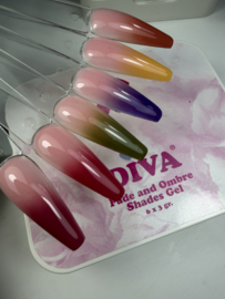 Fade & Ombre Shades Gel  - Box 6 kleuren