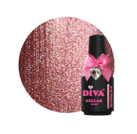 Diva Gellak Miss Sparkle  Sparkling Rose 15ml
