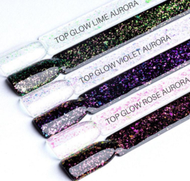 Top Glow Aurora Flakes - Lime 7.2 ml - 9904-7 - Hema Free