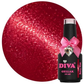Diva Gellak Cat Eye Rouge Obsession - Berry Wine 10ml