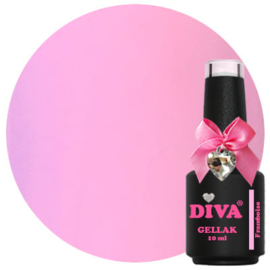 Diva Gellak French Pastel Framboise  - 10ml - Hema Free