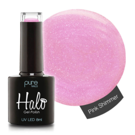 Halo Gel Polish 8ml Pink Shimmer  ( The Core Collection )