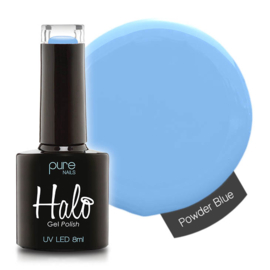 Halo Gel Polish 8ml Powder Blue  ( The Core Collection )