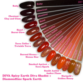 Diva Gellak Spicy Earth Diva Shades - Smoked Apricot 10ml