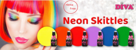 DIVA Gellak Neon Skittles 10ml Collection