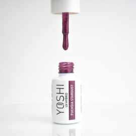 Yoshi Gelpolish Touch The Galaxy - Fuchsia Stardust 6ml - 524  - Reflective - TPO Free