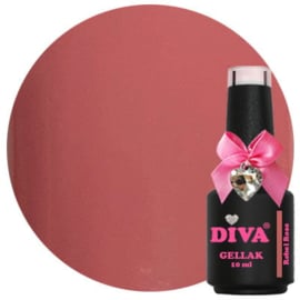 Diva Gellak Kissed By A Rose - Rebel Rose - 10ml  - Hema Free - TPO Free