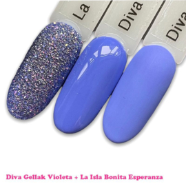 Diva Gellak Bahia Colores Violetta 15ml + Diamondline La Isla Bonita Esperanza