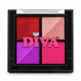 Diva Pressed Powder Palette - Pink Passion