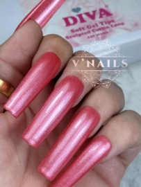 Diva Soft Gel Tips Sculpted Coffin Long 440 stuks