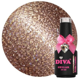 Diva Gellak Cat Eye Charme Beauté Collectie - 6x10ml + Gratis Color Pop Stickers  +  Bear Magneet